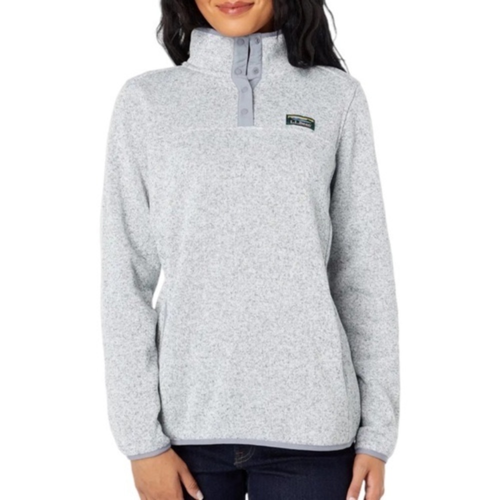 LL Bean Sweater Fleece Pullover